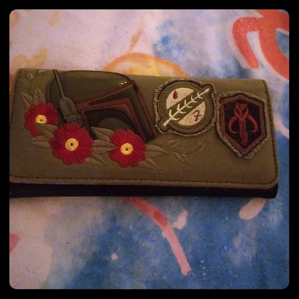 Star wars Boba Fet wallet.